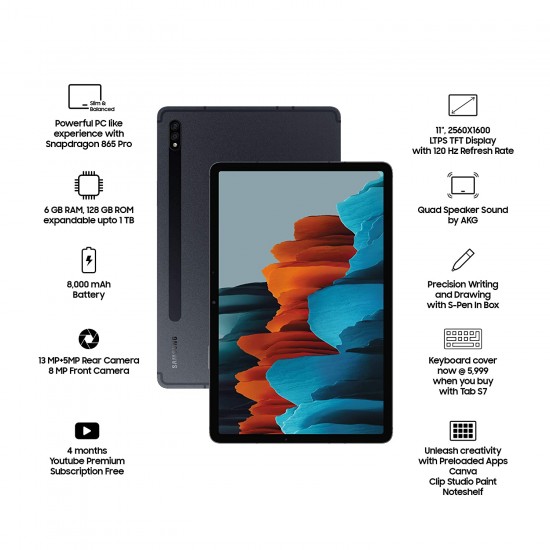 Samsung Galaxy Tab S7 11 inch (Wi-Fi + LTE)